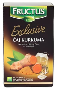 Fructus Čaj exclusive kurkuma 44g