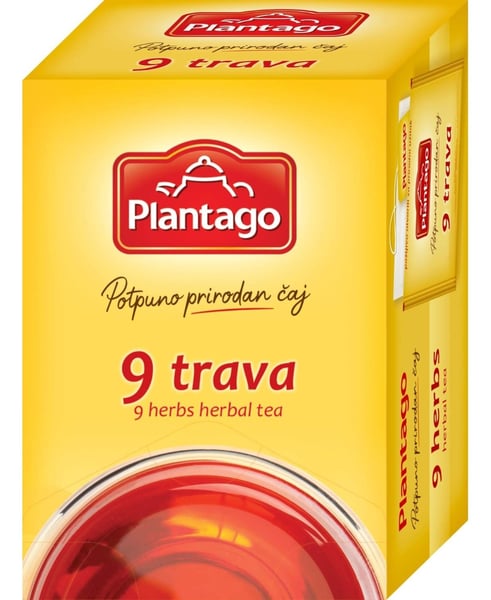 Plantago Čaj 9 trava 36g
