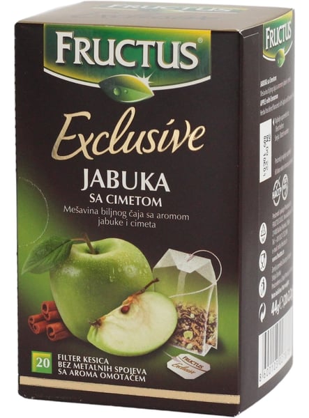 Fructus Čaj jabuka cimet 44g
