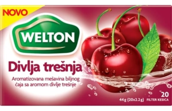 Welton Čaj divlja trešnja 44g