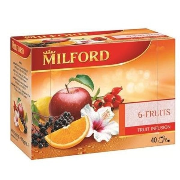 Milford Čaj 6 fruits 100g
