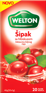 Welton Čaj šipak sa hibiskusom 40g