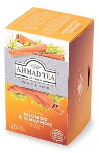 Ahmad Tea Čaj rooibos & cinnamon 20kom