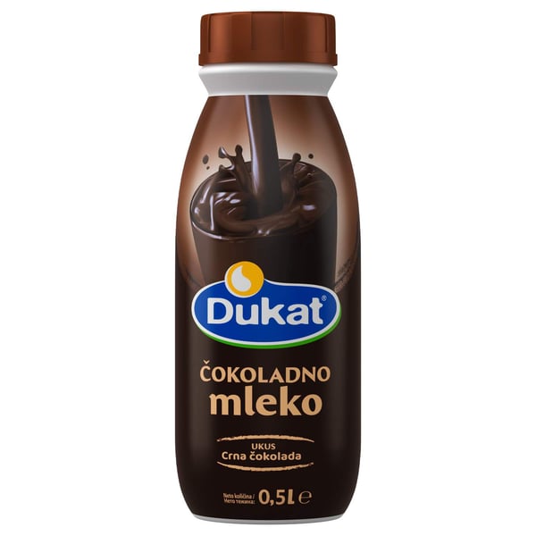 Dukat Čokoladno mleko crna čokolada 500ml