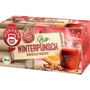Teekanne Bio čaj winterpunsch 40,5g