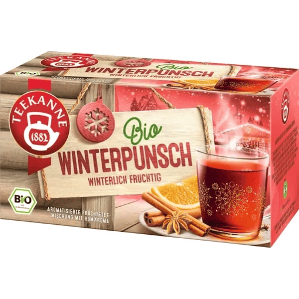 Teekanne Bio čaj winterpunsch 40,5g