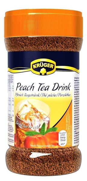 Kruger Instant crni čaj breskva 400g