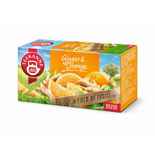 Teekanne Čaj pomorandža i đumbir 45g