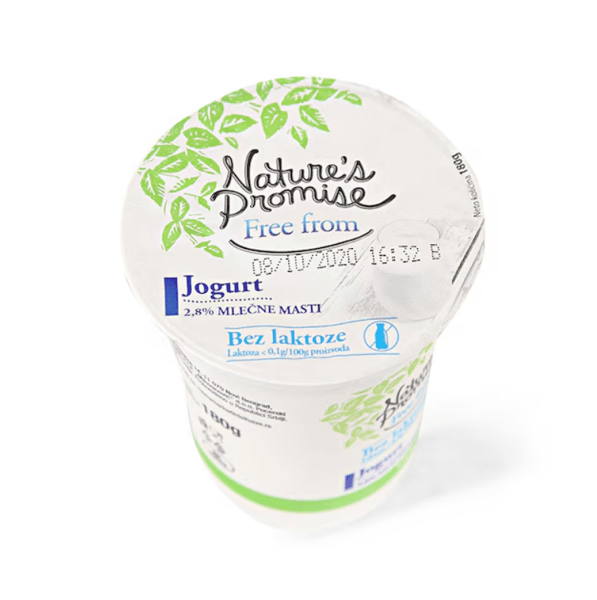 Nature's Promise Jogurt bez laktoze 2.8% m.m. 180ml