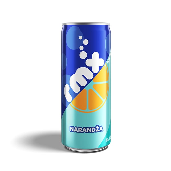 Knjaz Milos Gazirani sok Remix narandža 330ml