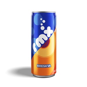 Knjaz Milos Gazirani sok Remix breskva 330ml