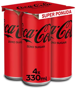 Coca Cola Gazirani sok Zero multipak 4x330ml