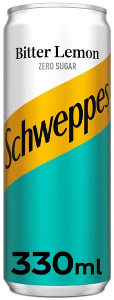 Schweppes Gazirani sok Bitter lemon zero 330ml