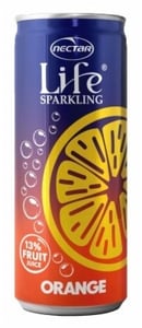 Nectar Gazirani sok Life pomorandža 330ml