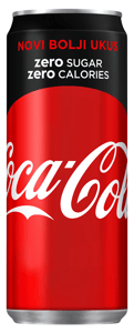 Coca Cola Gazirani sok Zero slim 250ml