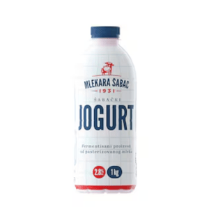 Mlekara Šabac Sabacki Jogurt 2.8% m.m. 1L FL