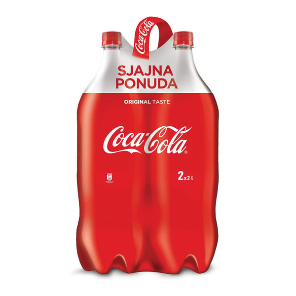 Coca Cola Gazirani sok multipack 2x2l