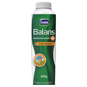 Imlek Balans+ jogurt probiotic 500ml TP
