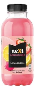 Next Voćni sok Lemonade limun i jagoda 400ml