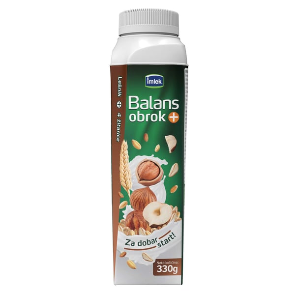 Imlek Balans+ jogurt obrok lesnik zitarice 330ml TP