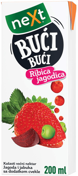 Next Voćni sok Bući jagoda 200ml