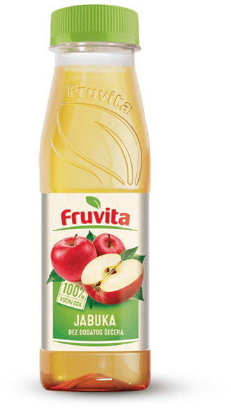 Fruvita Voćni sok 100% jabuka 330ml