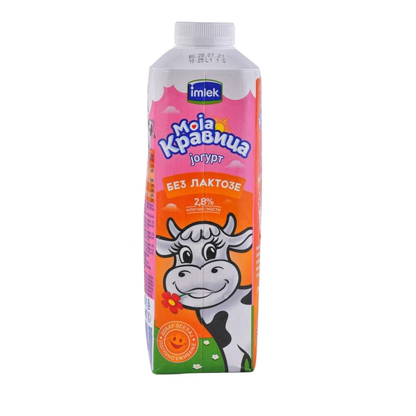 Imlek Moja Kravica jogurt bez laktoze 2.8% m.m. 950ml TP