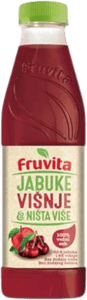 Fruvita Voćni sok jabuke višnje i ništa više 330ml