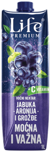 Nectar Voćni sok Life premium aronija 1l