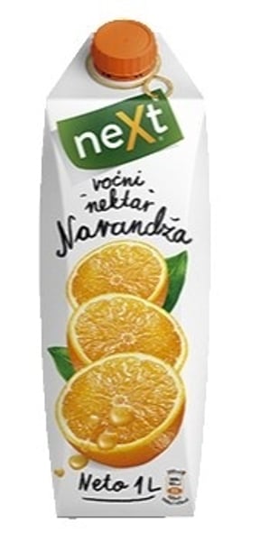 Next Voćni sok Classic pomorandža 1l