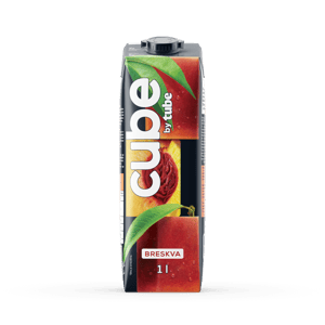 Tube Voćni sok Cube By breskva 1l