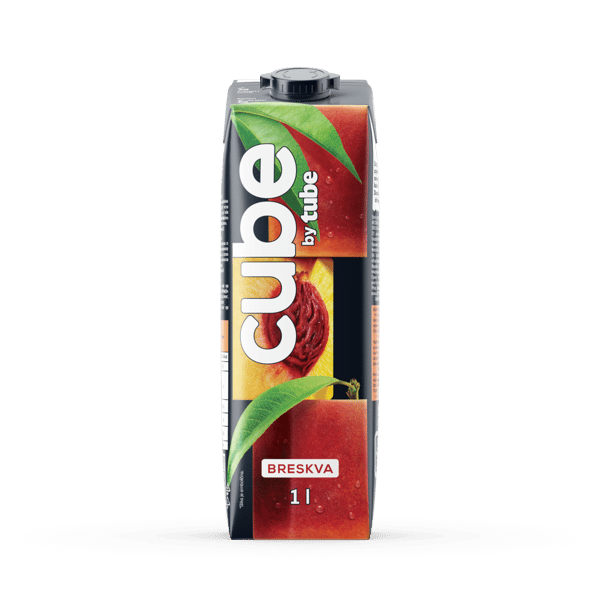 Tube Voćni sok Cube By breskva 1l