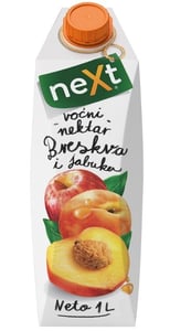 Next Voćni sok Classic breskva 1l