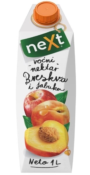 Next Voćni sok Classic breskva 1l