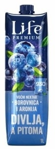 Nectar Voćni sok Life borovnica 1l