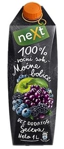 Next Voćni sok Premium moćne bobice 100% 1l