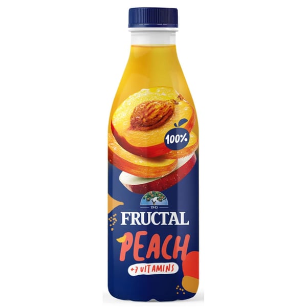 Fructal Voćni sok breskva i jabuka 100% 750ml