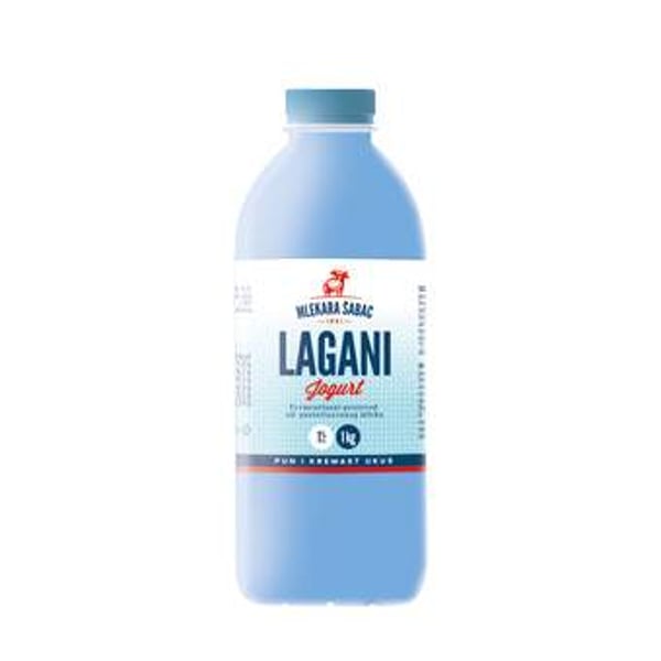 Mlekara Šabac Jogurt Lagani 1% 1L FL