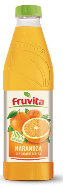 Fruvita Voćni sok pomorandža 100% 800ml