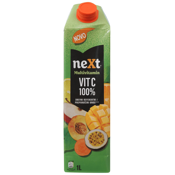Next Voćni sok Premium C 100% 1l
