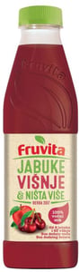 Fruvita Voćni sok jabuke višnje & ništa više 750ml