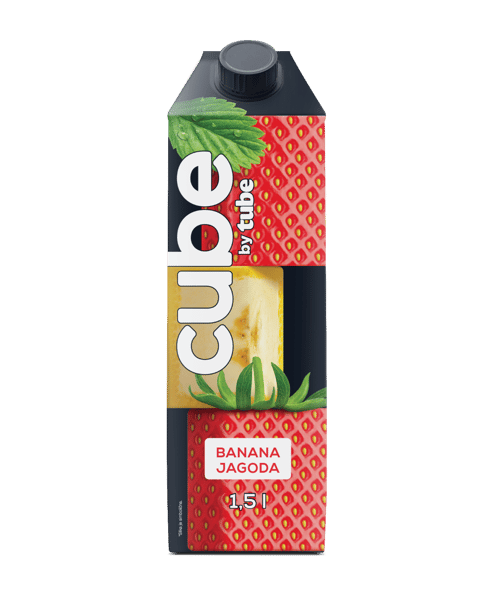 Tube Voćni sok Cube By banana jagoda 1.5l