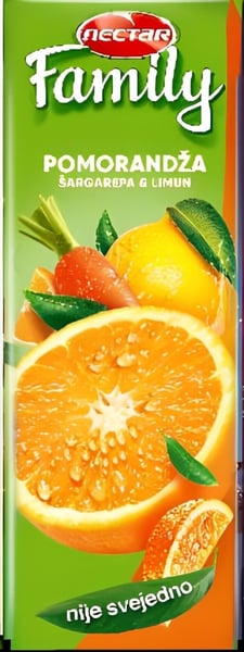 Nectar Voćni sok Family pomorandža šargarepa limun 1,5l