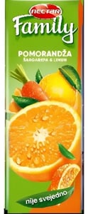 Nectar Voćni sok Family pomorandža šargarepa i limun 1.5l