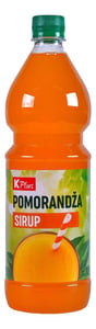 K Plus Sok sirup pomorandža 1l