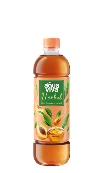Aqua Viva Ledeni čaj Herbal breskva med 500ml