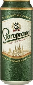 Staropramen Svetlo pivo limenka 0.5l