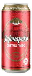 Zajecarsko Pivo Svetlo pivo limenka 0.5l