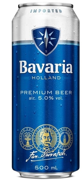 Bavaria Svetlo pivo limenka 0.5l