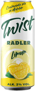 Lav Twist Radler limenka limun 0.5l